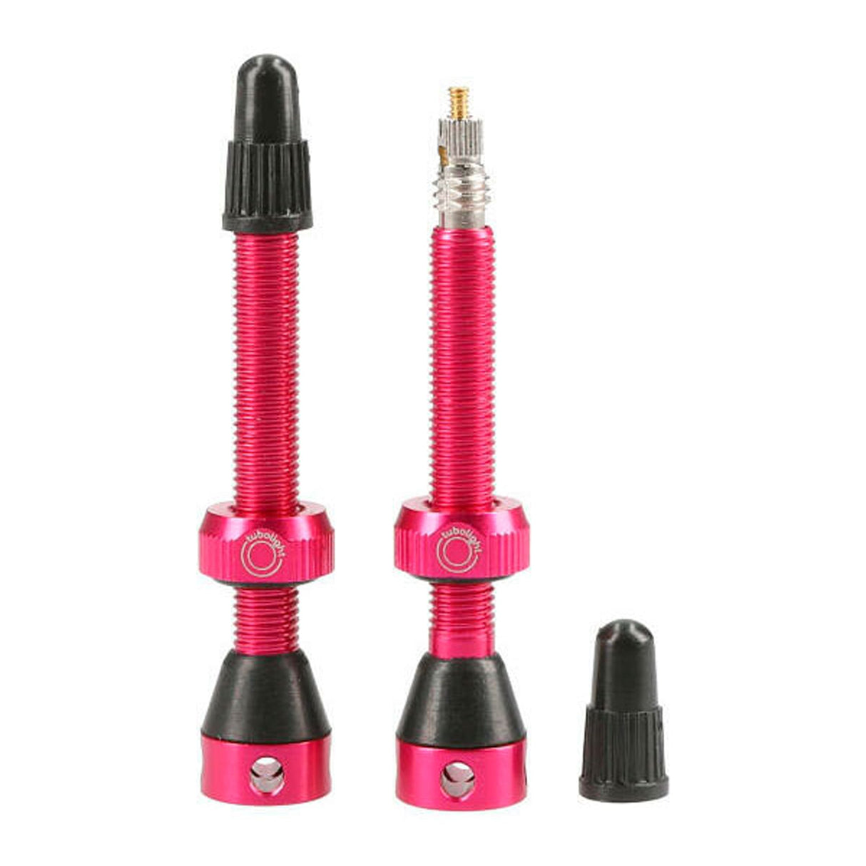 Tubolight Air Valve - 50mm - Pink - Pair - The Lost Co. - Tubolight - VVPNK - 723803996690 -