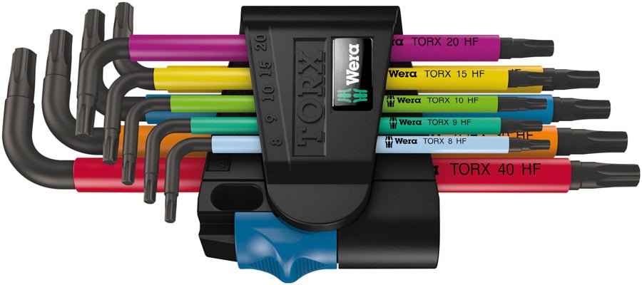 Wera L - Key Torx Wrench Set - 967/9 TX HF 1 - The Lost Co. - Wera - 05024179001 - 4013288185228 -