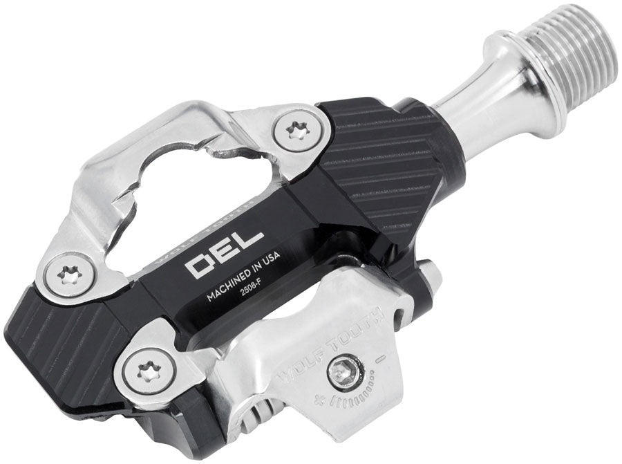 Wolf Tooth DEL Gravel Race Pedals - Black - The Lost Co. - Wolf Tooth - DEL-CLPS-BLK - 810159401999 -
