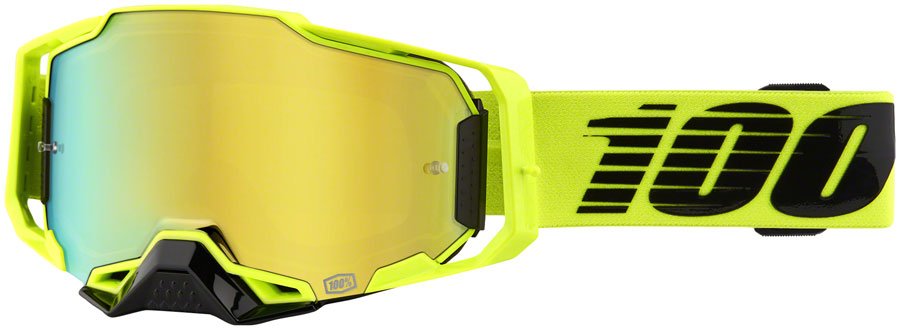 100% Armega Goggles - Nuclear Citrus/Mirror Gold - The Lost Co. - 100% - EW0076 - 196261001280 - -