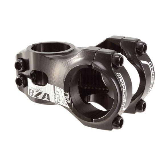 Chromag BZA Stem 1-1/8 L: 50mm 0° Dia: 35mm Black - The Lost Co. - Chromag - SM0551 - 826974003102 - -
