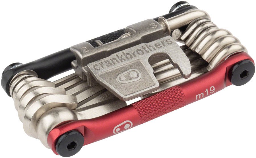 Crank Brothers Multi 19 Tool - Black/Red - The Lost Co. - Crank Brothers - TL8144 - 641300161925 - -