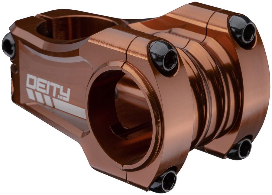 DEITY Copperhead Stem - 50mm 31.8 Clamp +/-0 1 1/8" Aluminum Bronze - The Lost Co. - Deity - SM9435 - 817180023862 - -