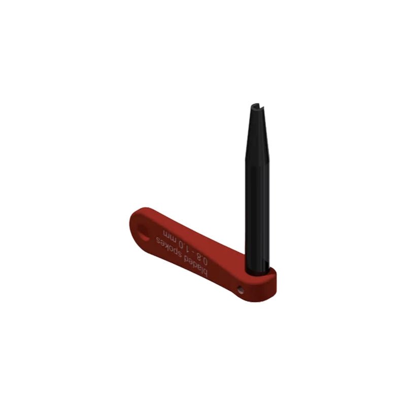 DT Swiss Aero Spoke Holder Spoke Wrench - Red - Aerolite 0.8-1.0mm Spokes - The Lost Co. - DT Swiss - J611118 - 7613052558936 - -