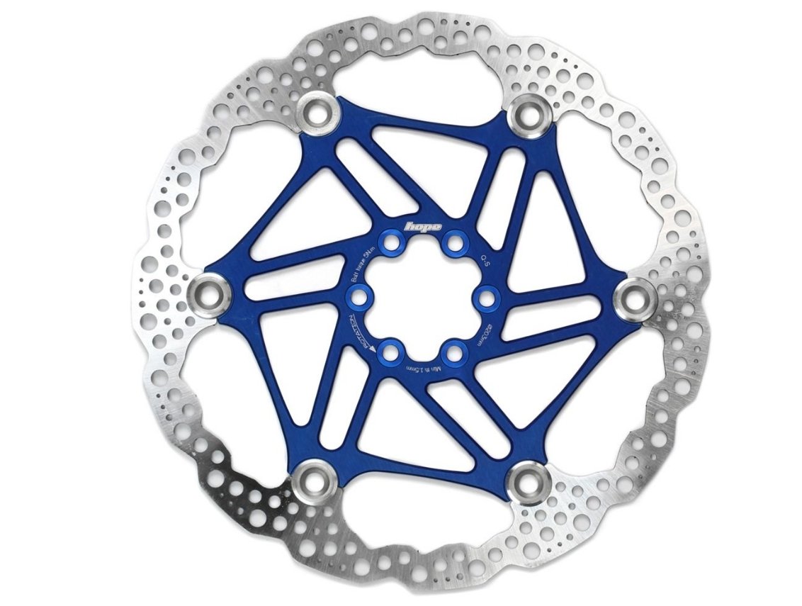 Hope Floating Rotor - The Lost Co. - Hope - HBSP3301606FB - 5056033417983 - 160mm - Blue