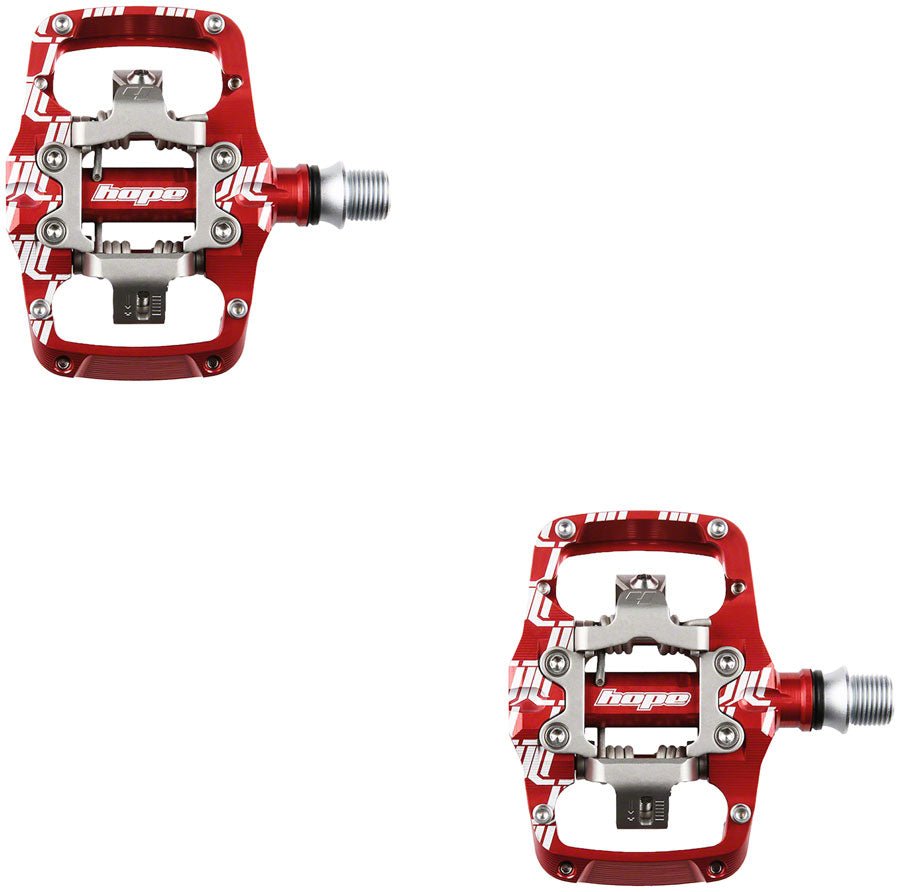 Hope TC Union Clip Pedals - Red - The Lost Co. - Hope - PD2330 - 5056454903850 - -