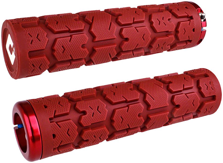 ODI Rogue v2.1 Lock-On Grips - Red - The Lost Co. - ODI - HT0337 - 711484194863 - -