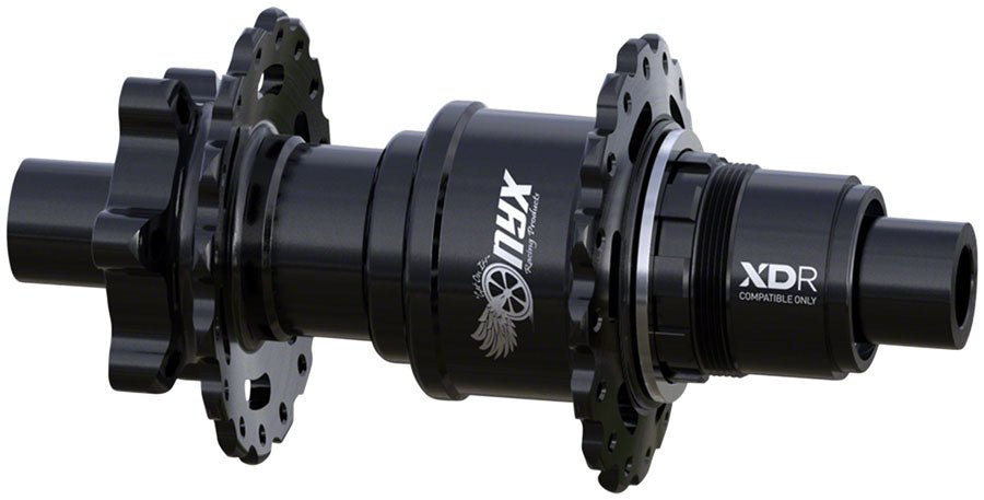 Onyx Vesper Rear Hub - 12 x 148mm 6-Bolt XDR/XD Black 28H - The Lost Co. - ONYX Racing Products - HU0162 - -