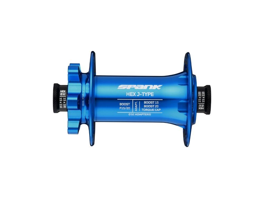 Spank Hex J-Type Front Hub - The Lost Co. - Spank - C04HJ122400ASPK - 4711225691688 - Blue -