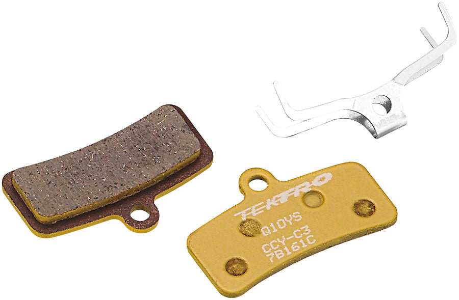 Tektro Q10YS Disc Brake Pads - Steel Backed - Organic Resin - The Lost Co. - Tektro - BR8017 - 4717592006414 - -
