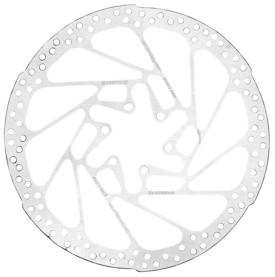 TRP R1 Disc Brake Rotor - 180mm 6-Bolt 2.3mm Rust Blocker Treatment Silver - The Lost Co. - TRP - J121128 - 4717592037371 - -