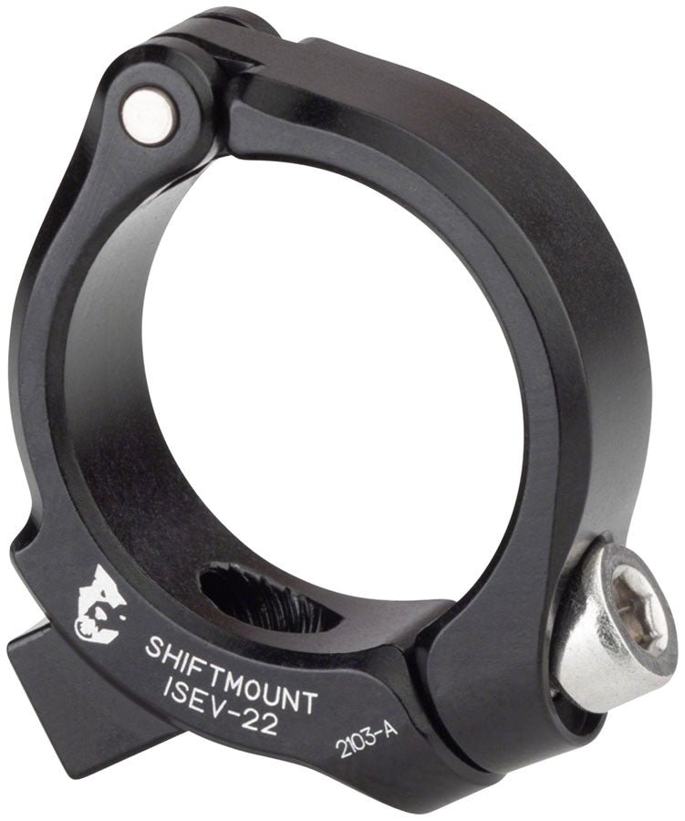 Wolf Tooth ShiftMount Clamp- I-SPEC EV Shifter to 22.2mm Handlebar Clamp - The Lost Co. - Wolf Tooth Components - BR0594 - 810006804997 - -