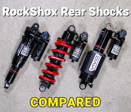 RockShox Vivid vs Super Deluxe Coil and Air Shocks