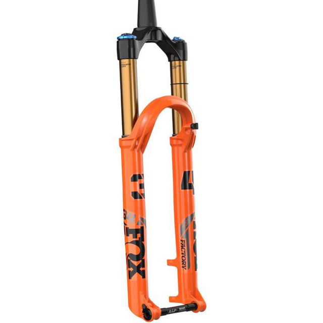 2025 Fox 34 Factory Fork - Kashima - 29"- Shiny Orange - 130mm - GRIP X - The Lost Co. - Fox Racing Shox - 910-21-296 - 821973490748 - -