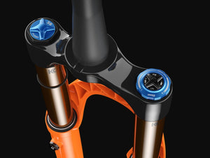 2025 Fox 38 Factory Fork - Kashima - 29" - Shiny Orange - GRIP X2 - The Lost Co. - Fox Racing Shox - 910-21-284-150 - 150 mm -