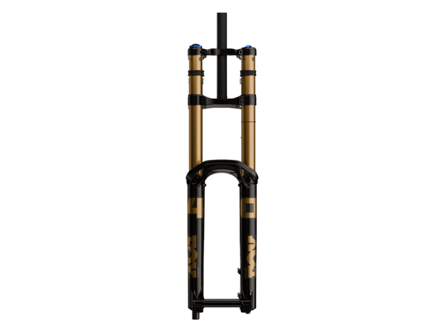 2027 Fox 40 Factory - Kashima - 27.5" - Shiny Black - GRIP X2 - 203mm - The Lost Co. - Fox Racing Shox - 910-21-417 - 821973524757 - 