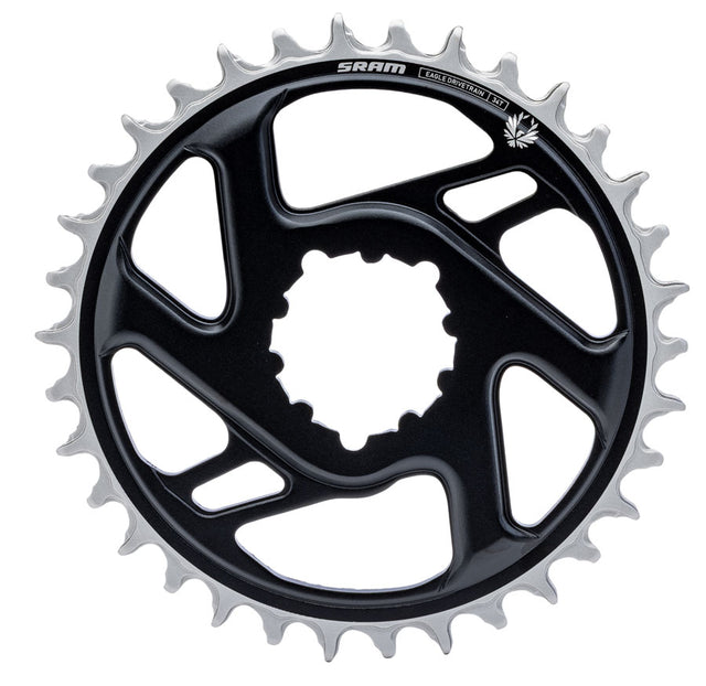 SRAM X-Sync 2 Eagle Direct Mount Chainring - 34t 12-Speed 3-Bolt Direct Mount -4mm Offset Aluminum BLK