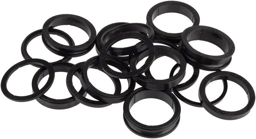 SRAM DUB MTB/Road V3 Bottom Bracket Spacer Kit - Includes DUB Spacers 2 Standard BSA Spacers