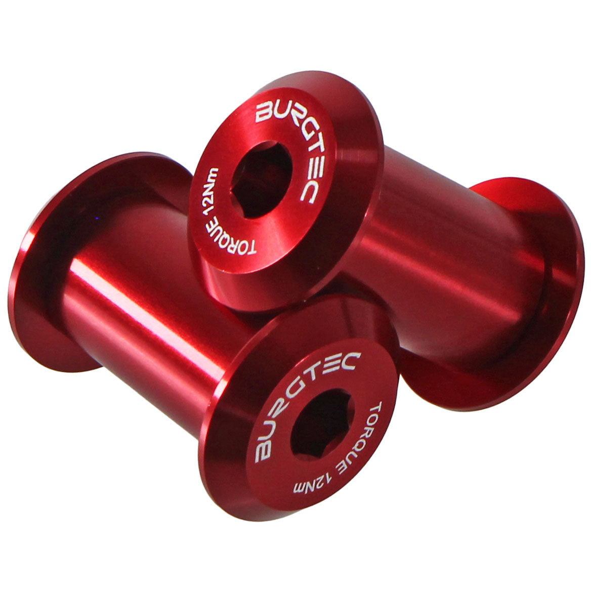 Burgtec Transition Chainstay Pivot Bolts Race Red