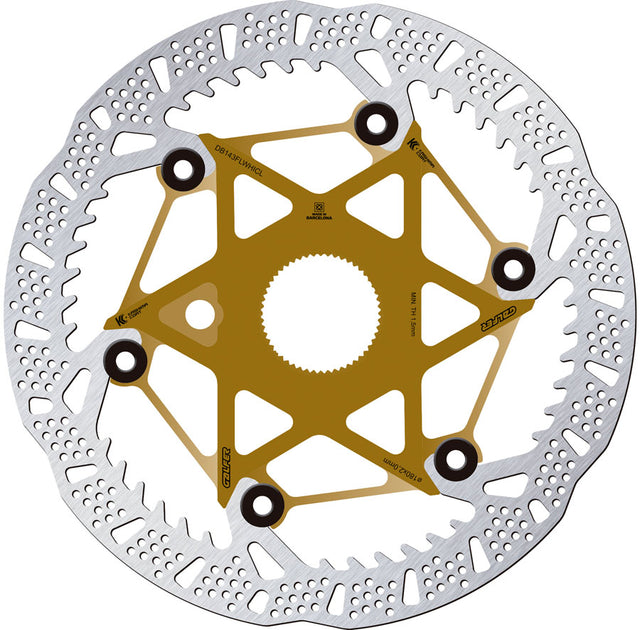 Galfer Shark Evo Disc Brake Rotor - 180mm x 2.0mm Centerlock Kashima