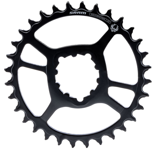 SRAM X-Sync 2 Eagle Direct Mount Chainring - 32t 12-Speed 3-Bolt Direct Mount 3mm Offset Steel BLK