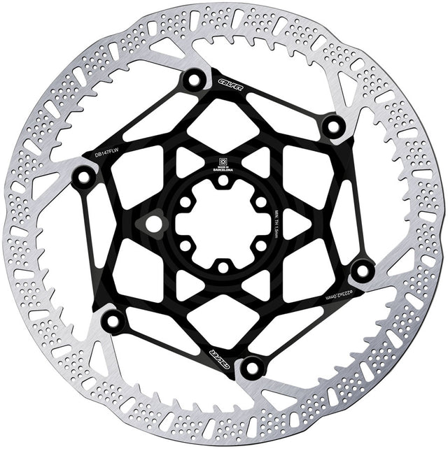 Galfer Shark Evo Disc Brake Rotor - 223mm x 2.0mm 6-Bolt Black
