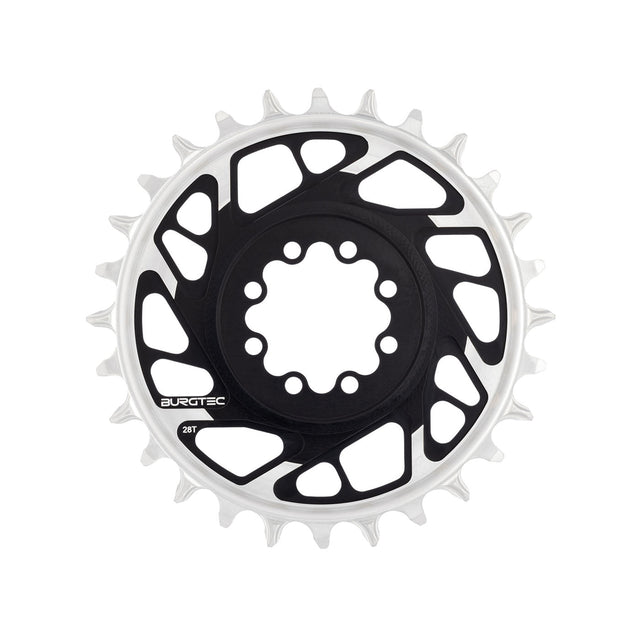Burgtec T - Type Chainring - 28t - SRAM 8 - Bolt - Black - The Lost Co. - Burgtec - 13171 - 724901936830 - 