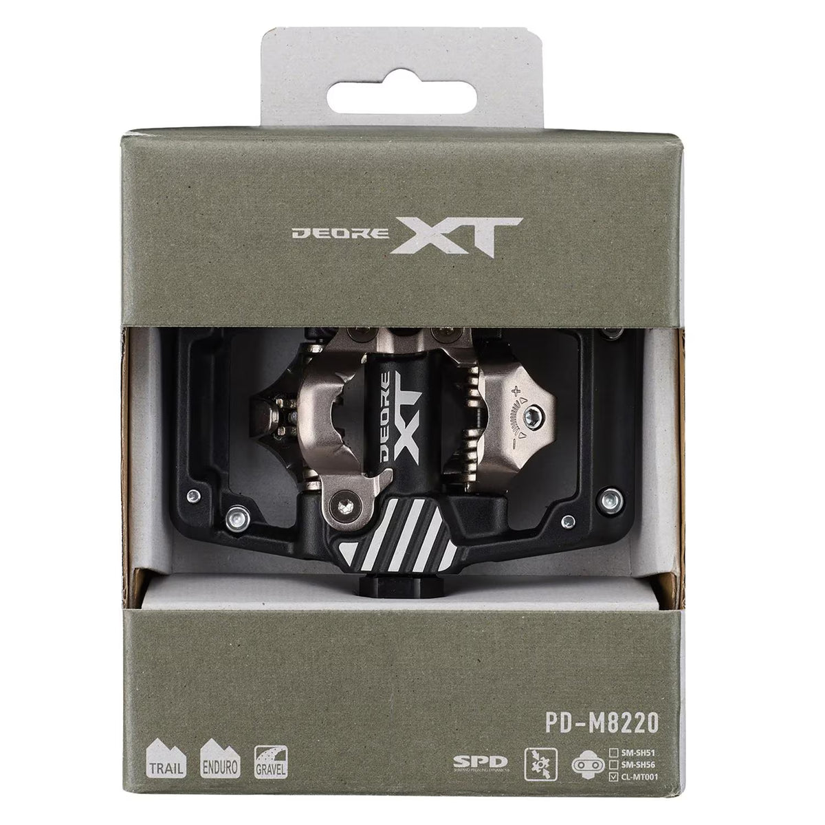 Shimano SPD XT Enduro Pedal w/ Cleat - PD-M8220