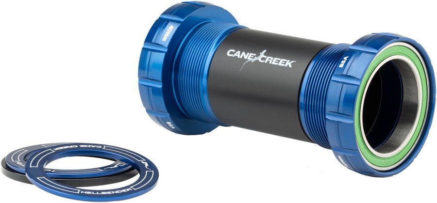 Cane Creek Hellbender 70 Bottom Bracket - DUB Spindle - Blue - The Lost Co. - Cane Creek - BAI0156B - 840226105871 - 