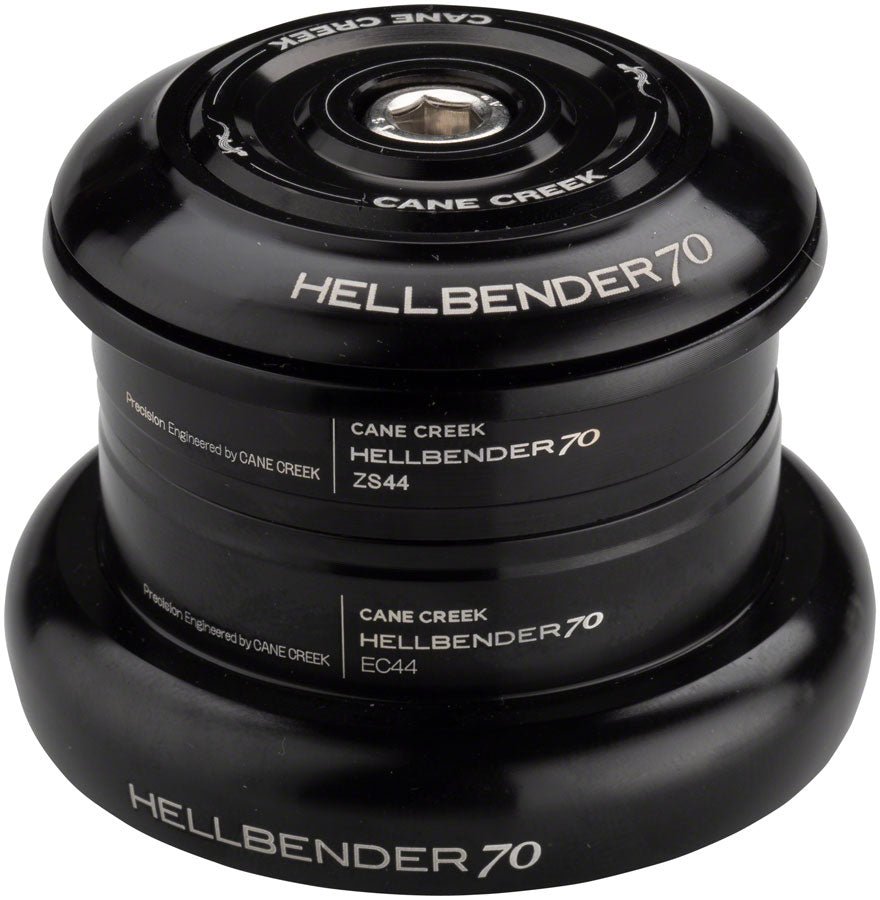 Cane Creek Hellbender 70-Series Headset - The Lost Co. - Cane Creek - BAA1186K - 840226078533 - ZS44/28.6|ZS56/40 Black -