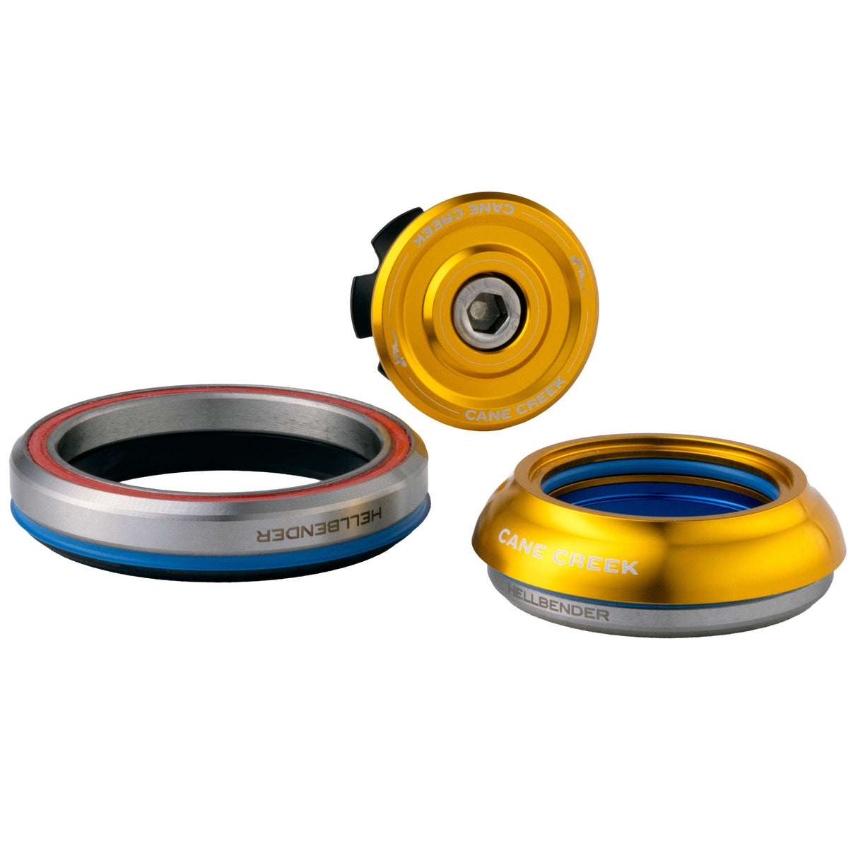 Cane Creek Hellbender 70-Series Headset - IS41/28.6|IS52/40 - Gold - The Lost Co. - Cane Creek - BAA1188GD - 840226113661 - -