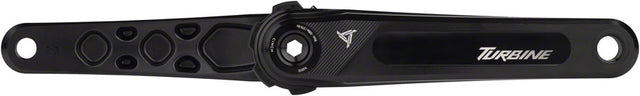 RaceFace Turbine Crankset - 160mm Direct Mount 136mm Spindle CINCH Interface 7050 Aluminum BLK
