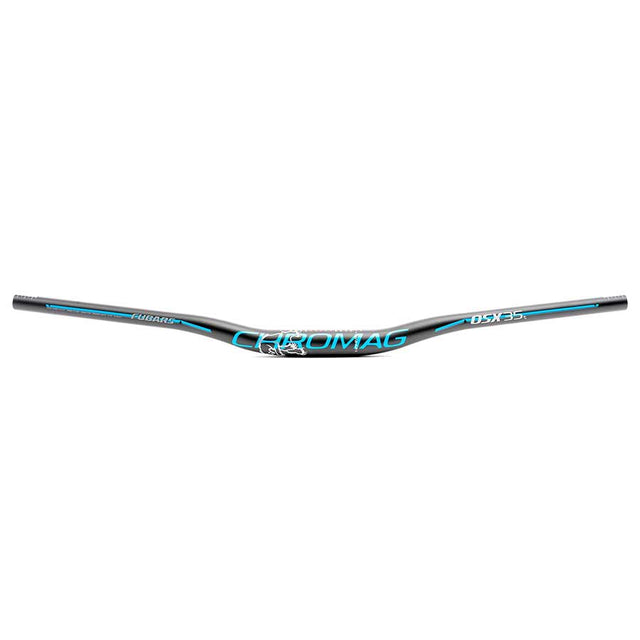 Chromag Fubars OSX 35 Handlebar - 35mm Clamp - 35mm Rise - 800mm Width - Blue - The Lost Co. - Chromag - 110-012-002 - 826974023803 - 
