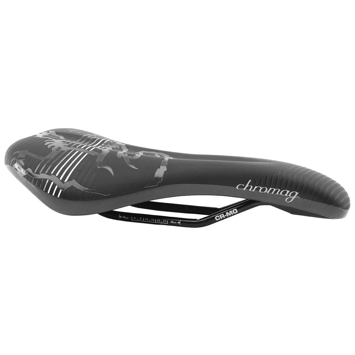 Chromag Juniper Saddle CrMo Rails - Black - The Lost Co. - Chromag - 130-008-014 - 826974021649 - 