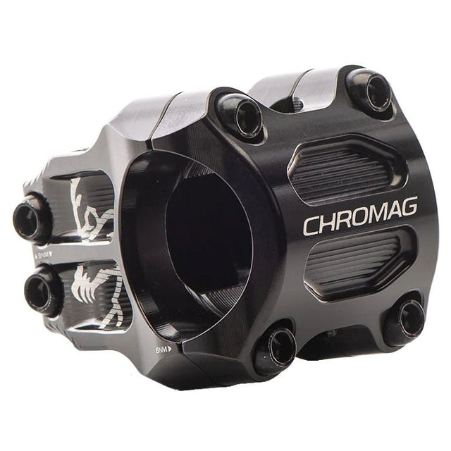 Chromag RIZA Stem (31.8) 0d x 45mm - Black - The Lost Co. - Chromag - 100-019-003 - 826974040206 - 