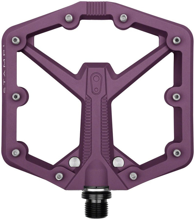 Crank Brothers Stamp 1, Gen 2 Pedals - Large - Purple - The Lost Co. - Crank Brothers - 16817 - 641300168177 - 