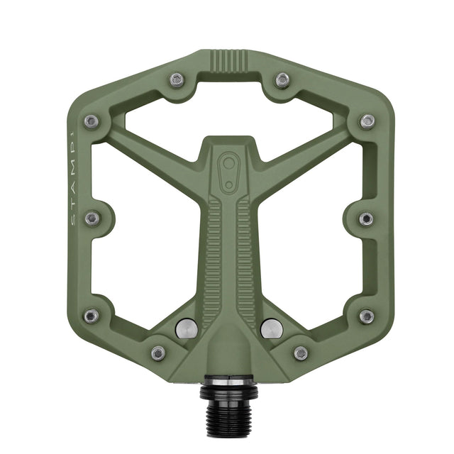 Crank Brothers Stamp 1, Gen 2 Pedals - Small - Green - The Lost Co. - Crank Brothers - 16820 - 641300168207 - 