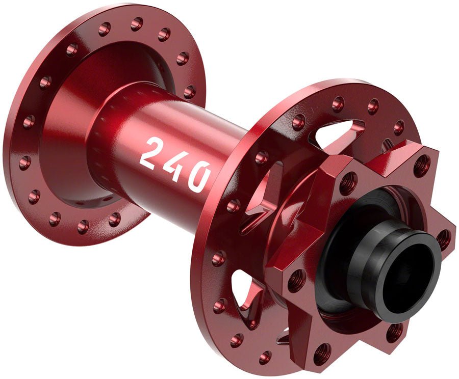 DT Swiss 240 Front Hub - 15x110mm - 6-Bolt - Limited Edition Red - 32H - The Lost Co. - DT Swiss - H240BDIXR32RA2799S - 7613052572505 - -