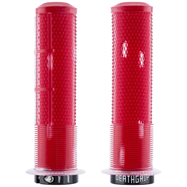 DMR Flanged Deathgrip2 Thin Clear Red