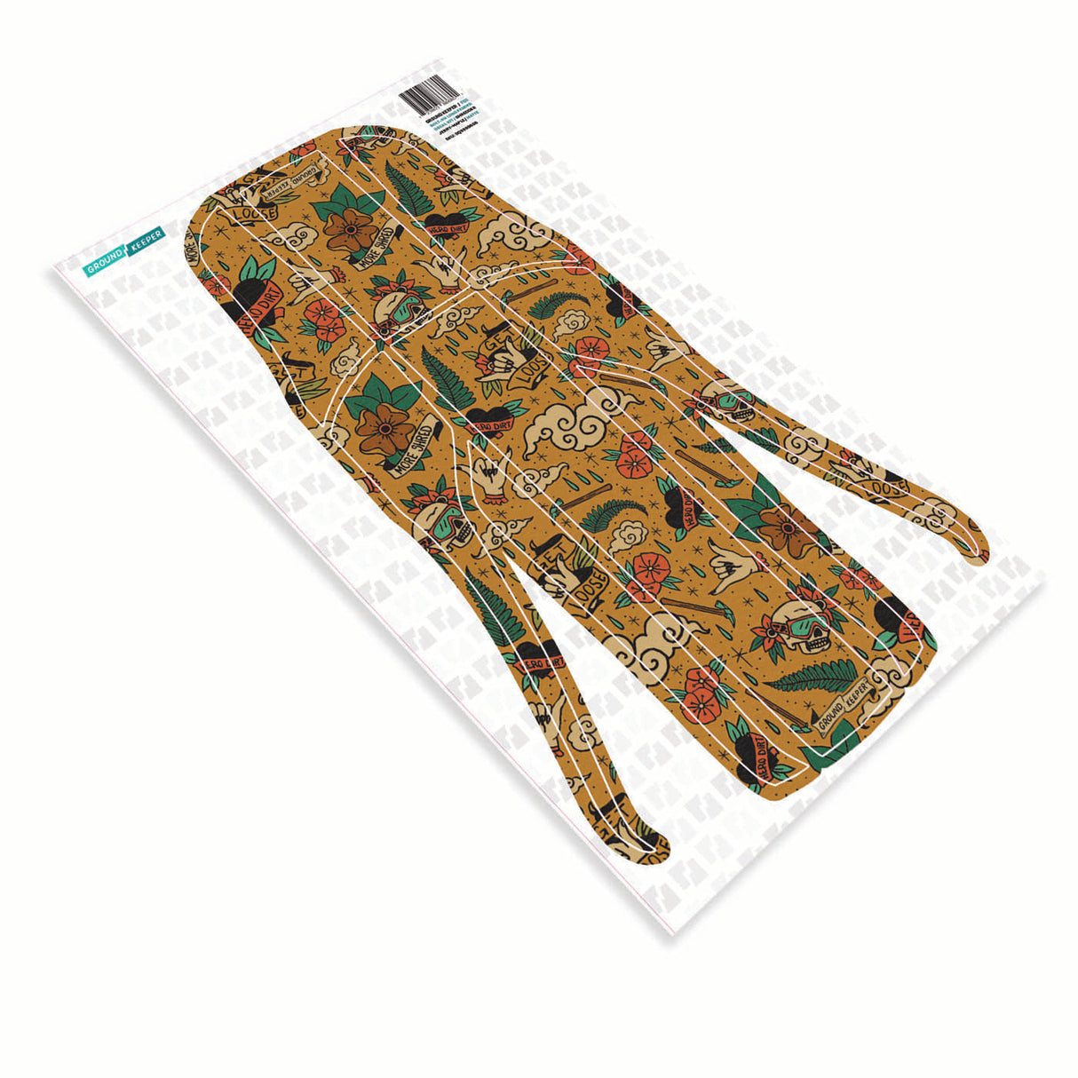 Fox 36/38 Long Bolt-On Fender Decal Kit