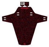 Ground Keeper Snake Charmer Fender -  Red - Matte - The Lost Co. - Ground Keeper Fenders - SQ9811413 - 760762185666 - 