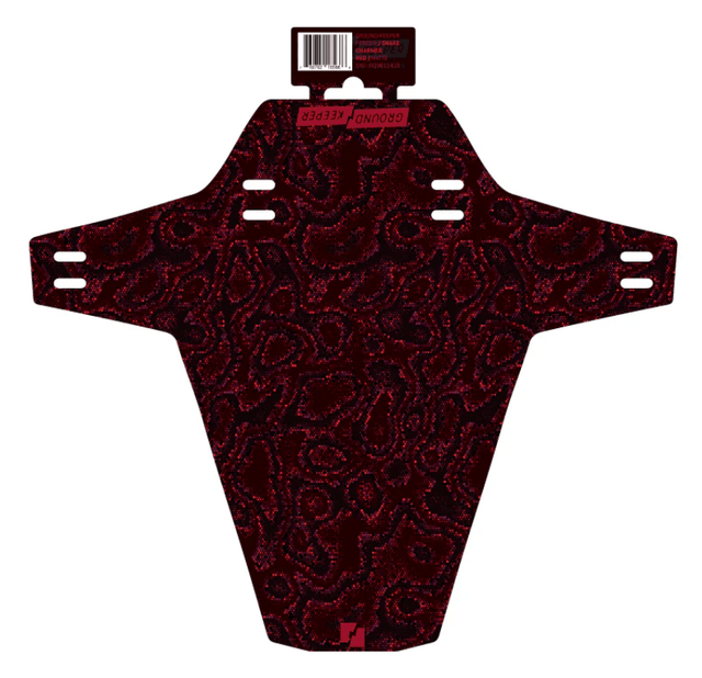 Ground Keeper Snake Charmer Fender -  Red - Matte - The Lost Co. - Ground Keeper Fenders - SQ9811413 - 760762185666 - 