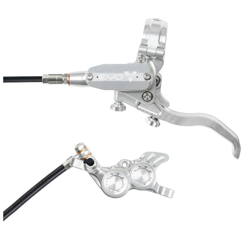 Hope Tech 4 Evo GR4 - Left/Front - Silver - The Lost Co. - Hope - B - HT3409 - B - HT3409 - 