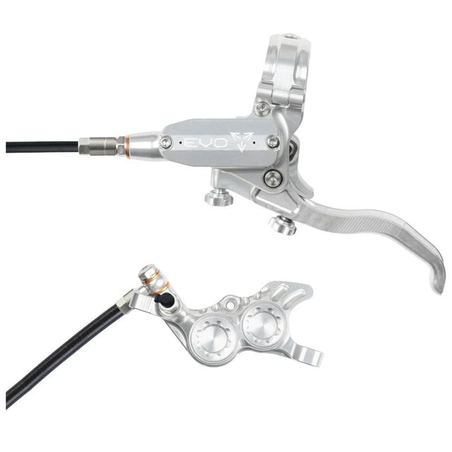 Hope Tech 4 Evo GR4 - Left/Front - Silver - The Lost Co. - Hope - B - HT3409 - B - HT3409 - 