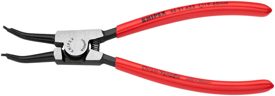 Knipex External 45deg Angle Snap Ring Pliers - 7 1/4" - The Lost Co. - Knipex - 46 31 A22 SBA - 843221008765 - 