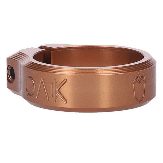 OAK Components Orbit Seatpost Clamp - 38.5mm Inner Diameter - Copper - The Lost Co. - OAK Components - 11 - 000 - A01 - E09 - 4262418010279 - 
