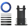 OneUp Components EDC Top Cap - The Lost Co. - OneUp Components - 1C0414DBL - 0628219407238 - Dark Blue - 