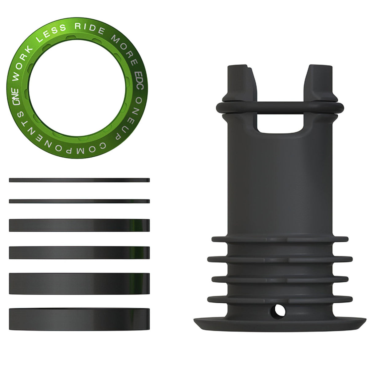 OneUp Components EDC Top Cap - The Lost Co. - OneUp Components - 1C0414DGR - 0628219407245 - Dark Green - 