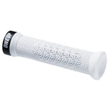 OneUp Components Jackson Goldstone Lock - On Grips - White - The Lost Co. - OneUp Components - 1C1079WHT - 628219407849 - 