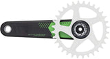 RaceFace ERA Carbon Crankset - 170mm Length - CINCH Interface - 136mm Spindle - Green - The Lost Co. - Race Face - CK23ERA136ARM170P802 - 821973462301 - 